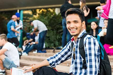 New student Hemraj Pandey will start his Master of Accounting at Charles Darwin University in Semester 2