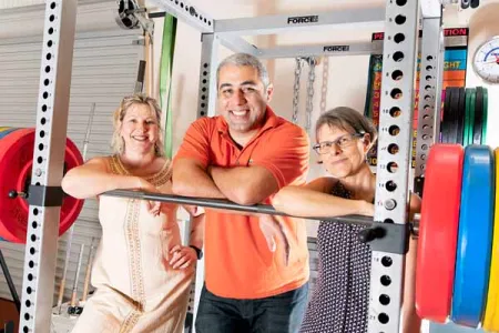 PhD candidates and Nursing lecturers Donelle Cross (left) and Lolita Wikander supported the research, which was co-led by Dr Daniel Gahreman