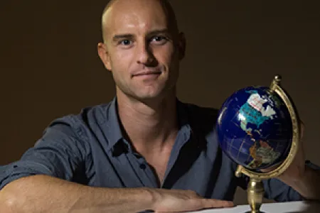 Political science lecturer Dr Andrew Klassen