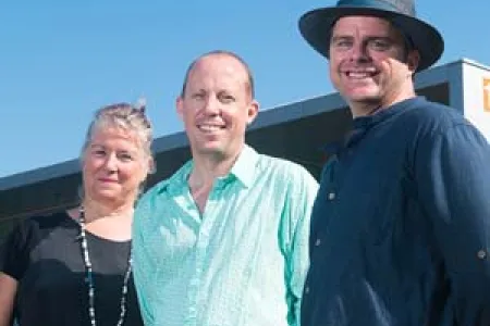 Joanna Barrkman, Matt Ward and Paul Johnstone