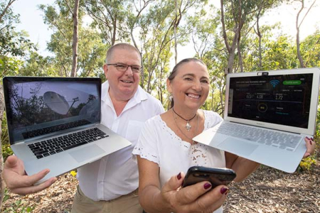 Northern Institute Research Fellows David Murtagh and Marianne St Clair have identified huge benefits from telehealth  