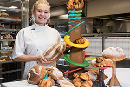 Retail baking student Jemma Hayman