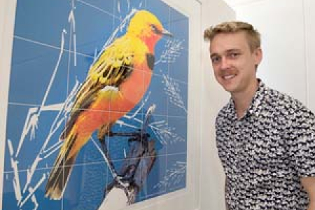 Robin Leppitt is researching the endangered Yellow Chat