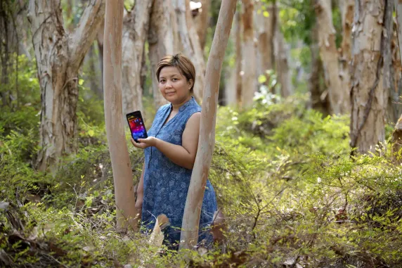 PhD candidate Rifka Sibarani