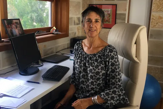 PhD candidate Janet Skewes.