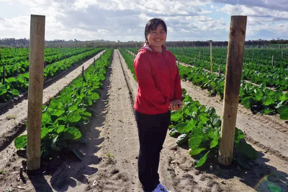 Dr Thi Tam Duong has completed research into the perceptions of Vietnamese farmers towards biosecurity threats in Australia