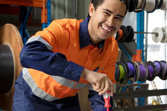 Thomas Moulds from Electric NT 