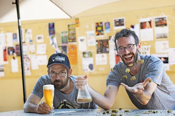 Darwin homebrew enthusiasts Jon Clark and Matthew Elvey will run a workshop on how to make the perfect Territory beer. 