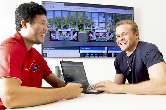 CDU students Patrick Chin and Zachariah Thorbjornsen