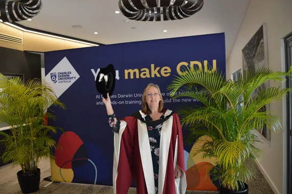 PhD graduand Belinda Davison 