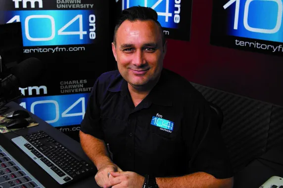 Territory FM Station Manager Matt Bern