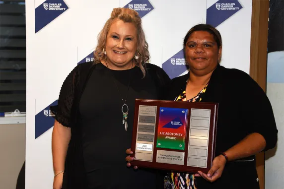 Leah Maclean and Charelle Williams