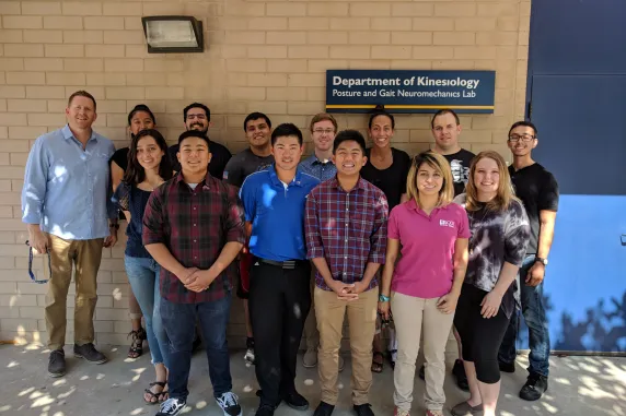 Dr Brian Street and his team