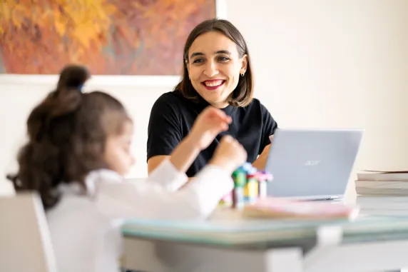 Yulia Shche and daughter