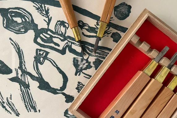 Woodblock printing equipment