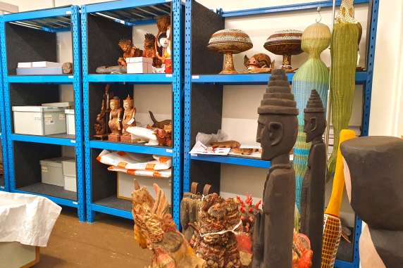 CDU Art Collection 3D storeroom