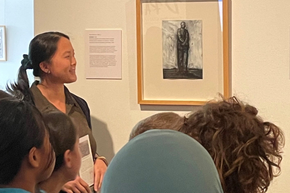 Eileen Lim discusses an artwork by Peter Booth