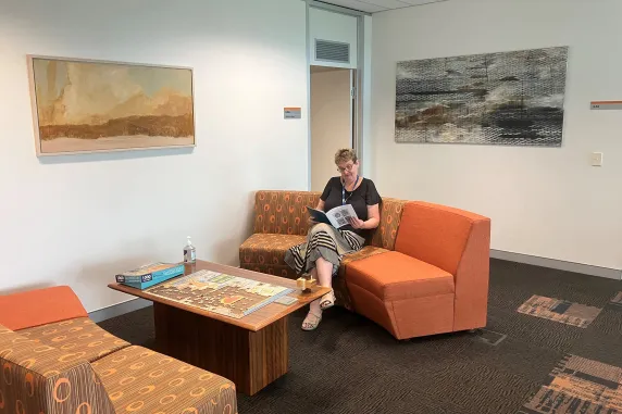 Chancellery artwork display