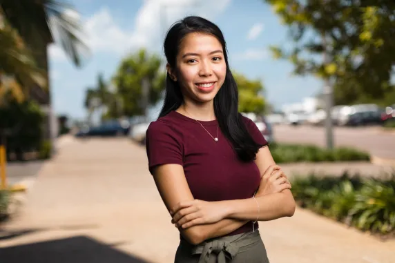 Kylie at the Darwin Waterfront 2