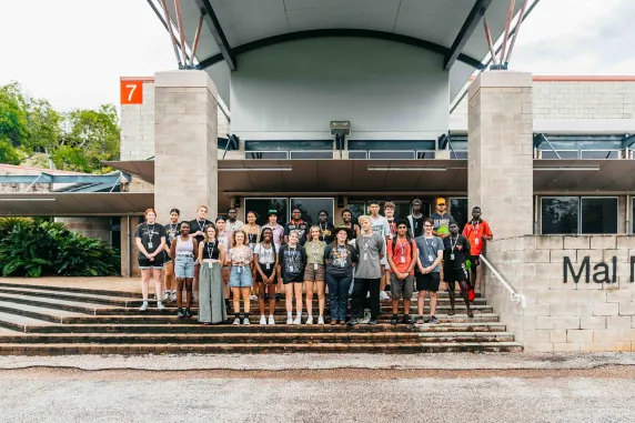 Group Photo from Aspire Year 12 Kickstarter