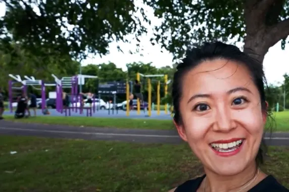 Catherine at East Point