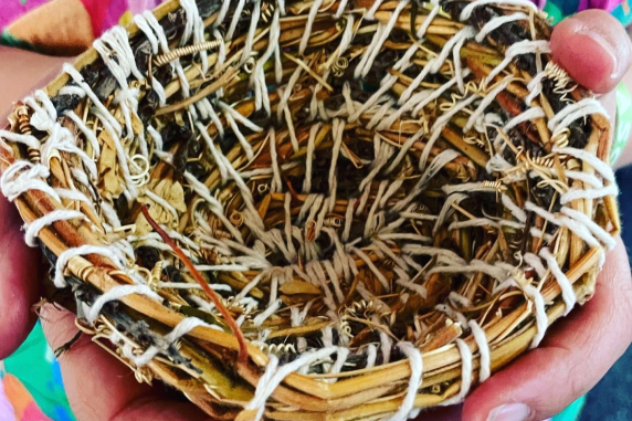 Basket weaving - arts immersion program
