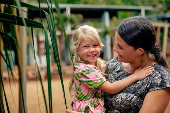 Image of parent or carer with child