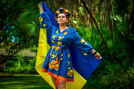 CDU Visual Arts student Iryna Vasylkova