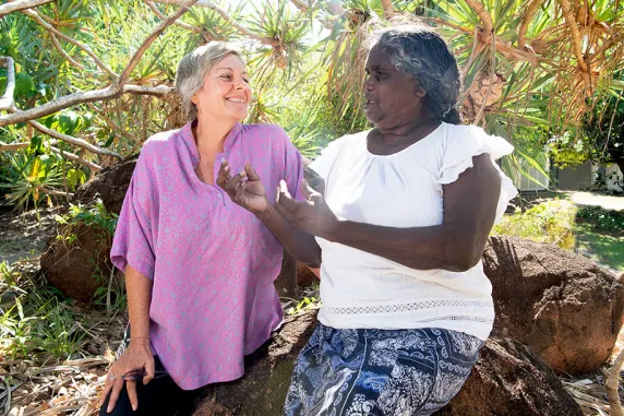 Anne Lowell and Elaine L Maypilama