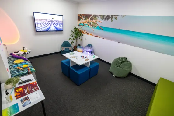 Sensory Space Blue 5, Casuarina