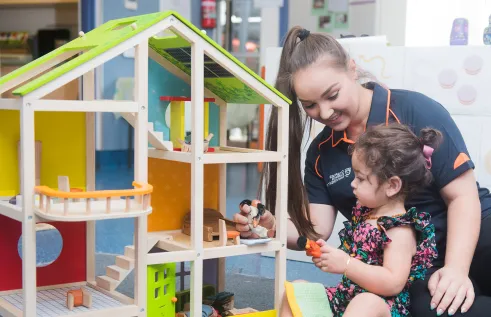 Education student on placement