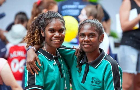 Students at Open Day