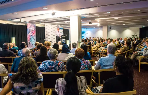 Audience of an event