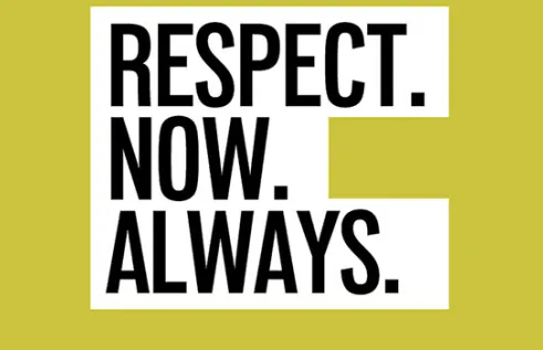 Respect Now Always logo