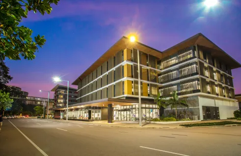 Darwin Waterfront street view