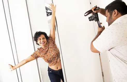 Nicole Silveira and Aman Kathed