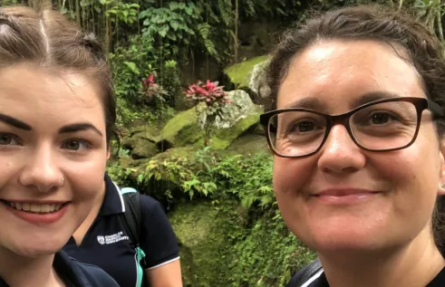 Veronica Merton   CDU Midwifery trip to Bali