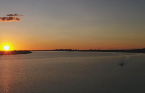 Sunrise over Darwin harbour
