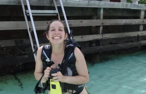 Meg Parry Environmental Sciences alumni at CDU