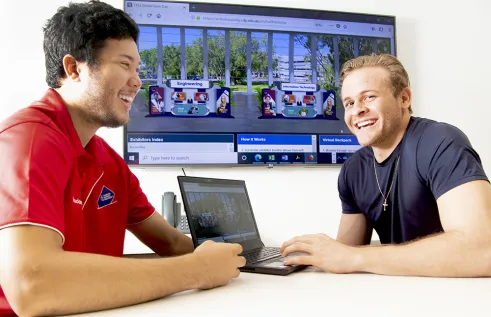 CDU students Patrick Chin and Zachariah Thorbjornsen