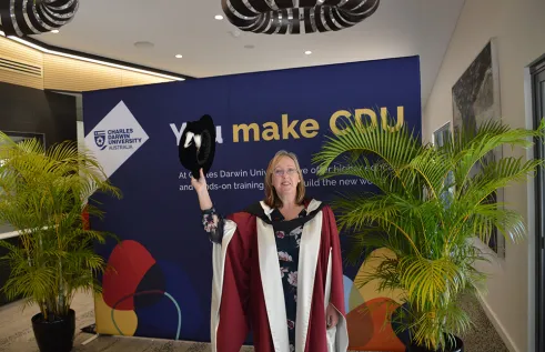 PhD graduand Belinda Davison 