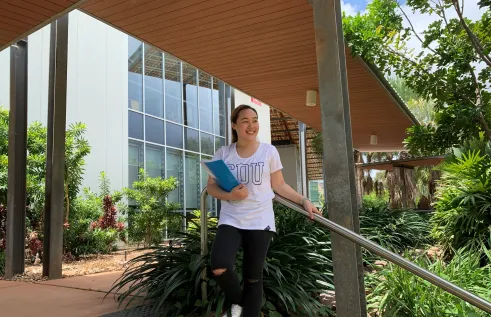 International student Julie