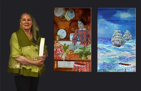 Honours student Sue Wegener