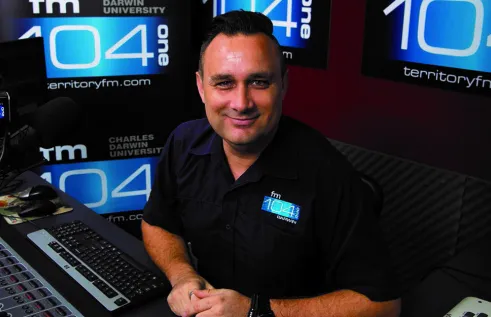 Territory FM Station Manager Matt Bern