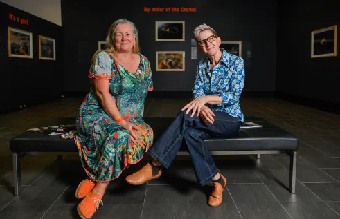 You are here exhibition