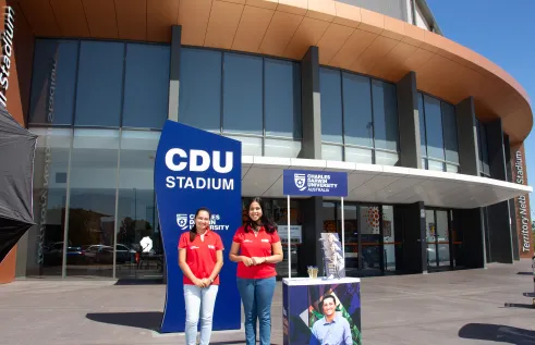 cdu-students-sonal-pereira-and-jemima-fernandes-newsroom