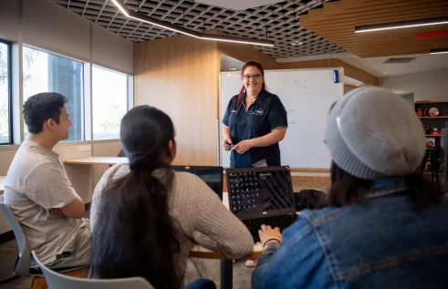 VET Business students at CDU