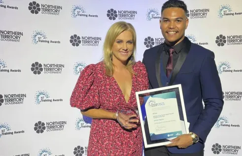 Tiwi Islands man Jahdai Vigona is Aboriginal and Torres Strait Islander Student of the Year.