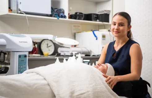 Ella Adami Silver Medalist for Beauty Therapy