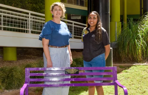 First purple bench projected launched in the NT